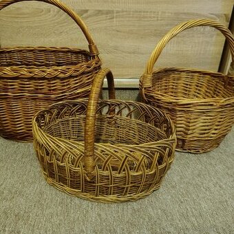 Prútené košíky