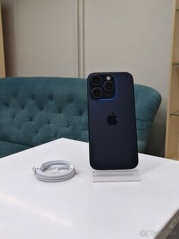 Apple iPhone 15 Pro 128GB Blue Titanium | ZÁRUKA 2 ROKY