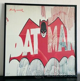 OBRAZ: Andy Warhol - Batman (1964) - CERTIFIKÁT 158/2400