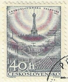 ʘPredám poštové známky Československa - 1957 - Televizia