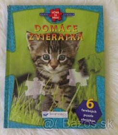 Puzzle knižka so zvieratkami