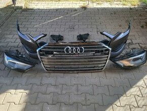 Audi A6 C8 naraznik , maska , predné svetlá