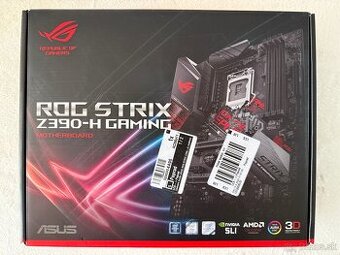 Predam Asus Strix Z390H , Intel I5 9600KF + chladic