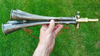 Stará trubka, značená, celková délka 43cm
