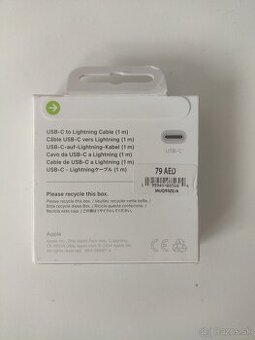 Kábel originál Apple USB Type C 1 m