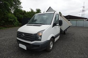 VW CRAFTER 3-STRANNÝ SKLÁPĚČ 2.0TDI KLIMA SERVISKA