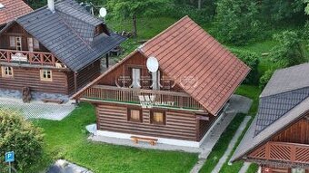 Zrubová chata priamo v areáli Snowland Valča - ideálne miest