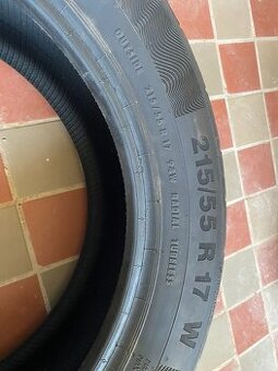 Letne pneumatiky Continental 215/55 R17 94W 4ks