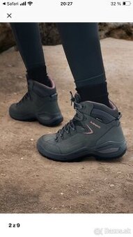 Dámske turistické topánky LOWA RENEGADE GTX MID WS