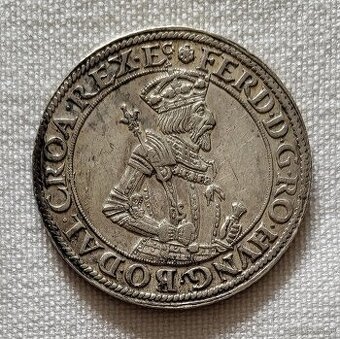 Strieborný toliar Ferdinand I., tzv. "augsburský walzthaler