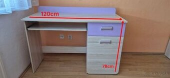 Písací stôl pre dievča