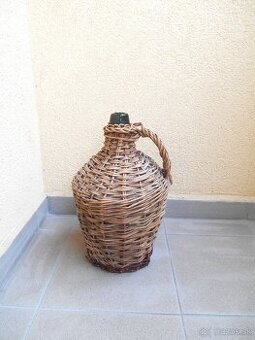 Opletený 5L demižón