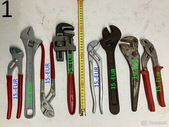 Hasáky a blitzky vidlicové a očkové klúče