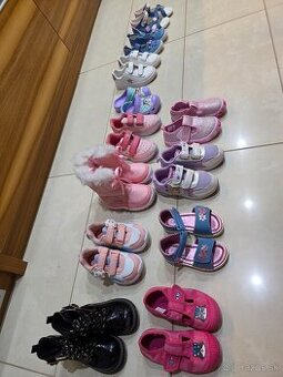 Detske dievcenske topanocky