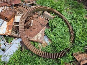 Ozubený veniec z miešačky na betón