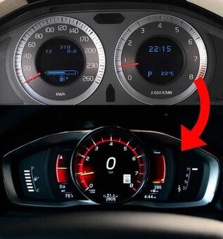 Predám digitálne budíky TFT Volvo - 1
