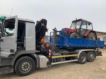 Kontajnerový nosič Mercedes - Benz Actros 6x2 s hydr. rukou