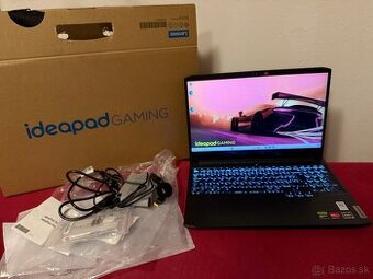 Rozbalený Lenovo ideapad Gaming, AMD, RTX, 16gb ram -zaruka