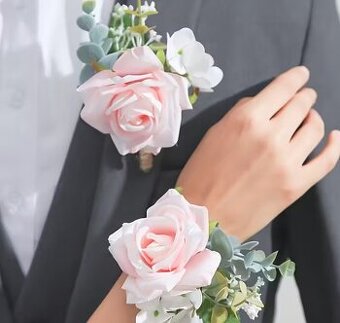 Boho štýl svadobný doplnok na ruku a sako