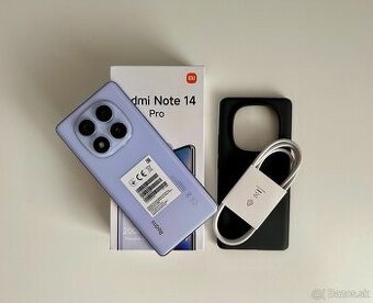 Xiaomi Redmi note 14 PRO 5G, 8GB/256GB,TOP STAV,ZARUKA