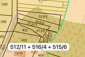 Stavebný pozemok Kladzany - 1