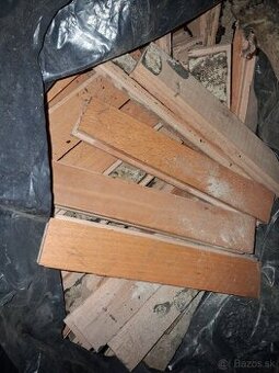 Predám drevené bukové parkety