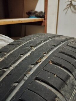 Letné pneumatiky 185/60 R14 + plechové disky