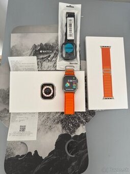 Apple Watch Ultra 1 49mm – POUŽITÉ LEN 2×, TOP, ZÁRUKA 8/26
