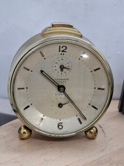 Predám funkčný budík JUNGHANS Trivox Sil.