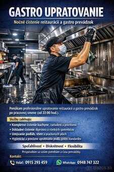 Gastro profi upratovanie
