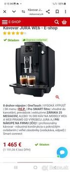 Kávovar Jura We6