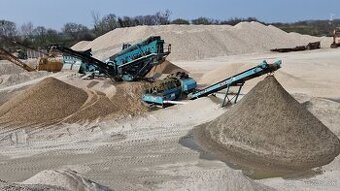 Powerscreen Chieftain 2100 X mobilná mokrá triediaca linka