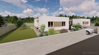 Predaj moderný bungalov NOVOSTAVBA Alekšince - dom na kľúč