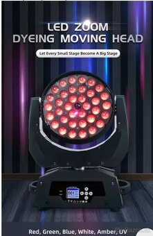 Shehds Led36x18 RGBWA + UV zoom