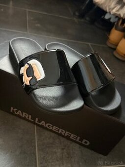 Karl lagerfeld šľapky dámske