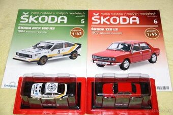 Škoda - Veľká história v malých modeloch DeAgostini 1:43
