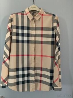 BURBERRY damska košeľa , veľkosť M , stav ako nové