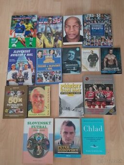 Predám knihy o futbale