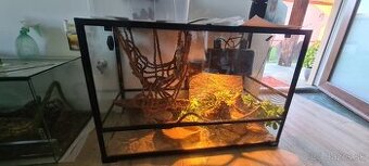 Terarium s vybavou