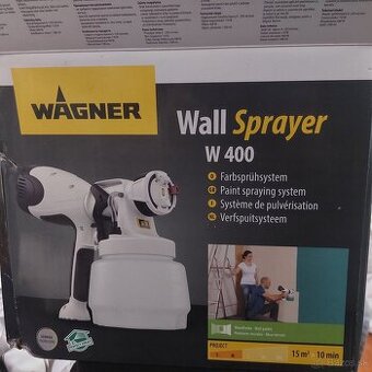 Predám striekaciu pištoľ na maľovanie bytov Wagner - 1