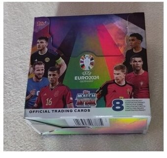 FOTBALOVÉ KARTY BOX MATCH ATTAX EURO 2024