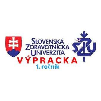 Materiály, výpracka - medicína 1. ročník LF SZU