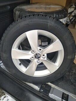 15" alu ŠKODA FABIA 4,VW,SEAT + zimné pneu.