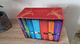 Predám kompletný box kníh Harry Potter, J.K.Rowling