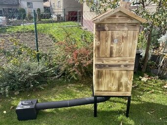 Záhradná udiareň dvojkomorová