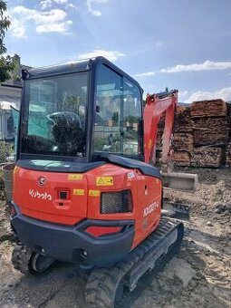 Minibager minirypadlo Kubota kx