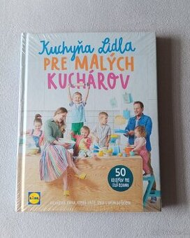 Nová kniha kuchyňa lidla pre malých kuchárov