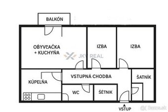 Moderný 3-izbový byt na predaj v úplnom centre mesta