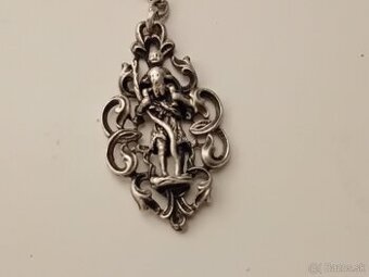 Strieborný  prívesok sv.Krištofa