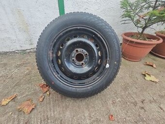 4ks zimnych pneu na ocelovych diskoch